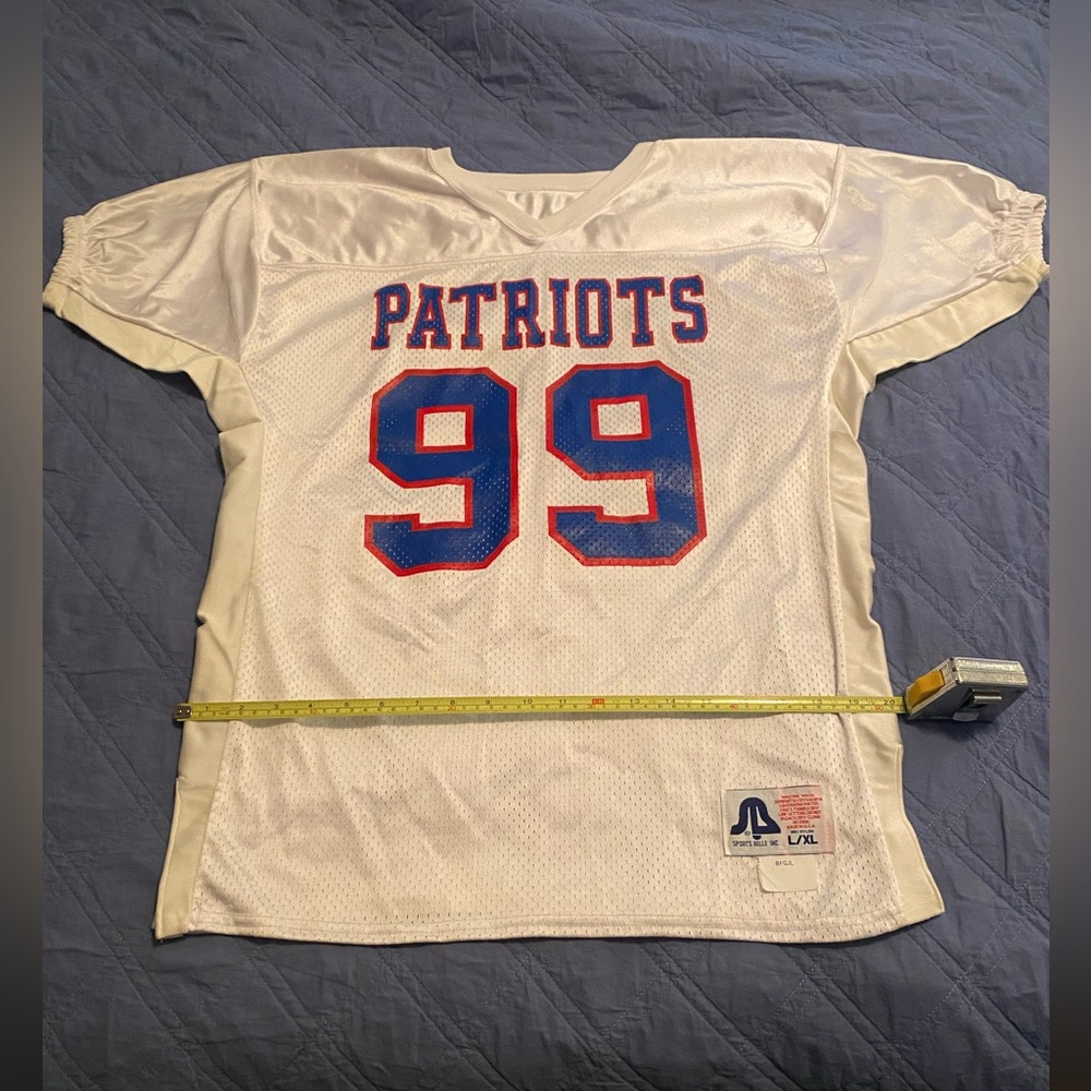 New England Patriots jersey Size L/XL